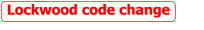 Lockwood code change
